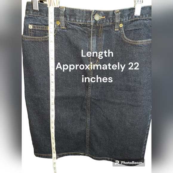 LRL Ralph Lauren Jeans CO Denim Jean Skirt Women's Size 6 - Picture 5 of 9